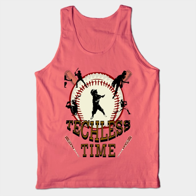 Techless Time Tee Tank Top by UnpluggedLife